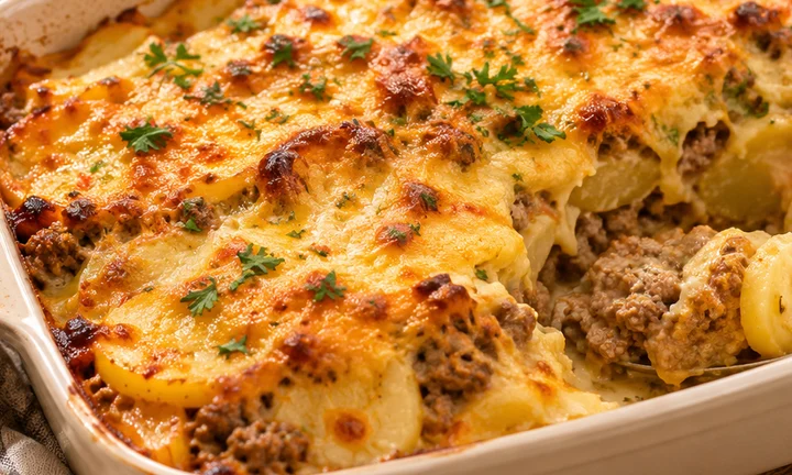Zubereitungsschritt 4: Käse & Backen